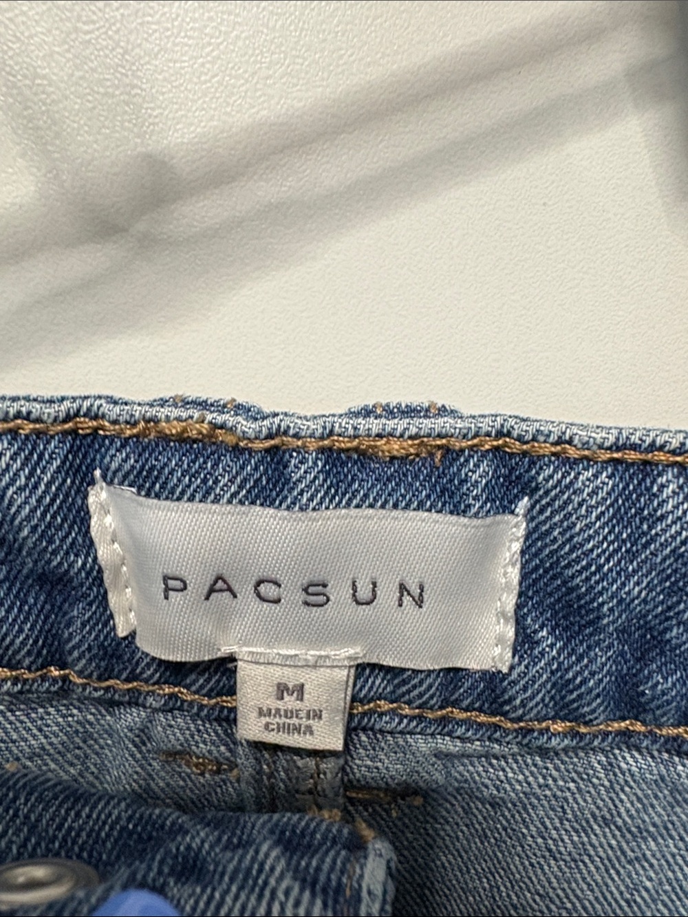 PacSun Blue Denim Cargo Skirt - Picture 5 of 8